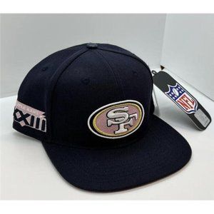 San Francisco 49ers Super Bowl XXII Season Patch Pro Standard SnapBack  Hat NWT
